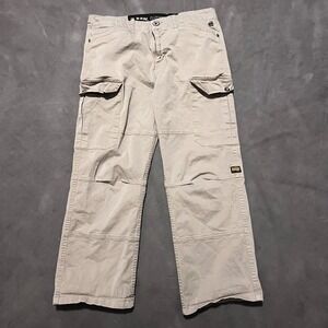 G Star Raw Droner Relaxed Tapered Cargo Pants Khaki Mens Size 32x32 (32x27)
